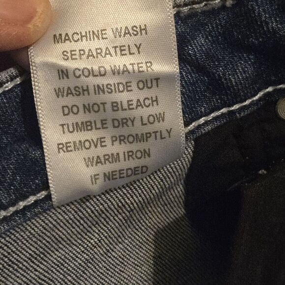 Sailey Jeans Size 32 High Rise Boot Cut Stretchy Mexico Hippie Cowgirl - Picture 8 of 8